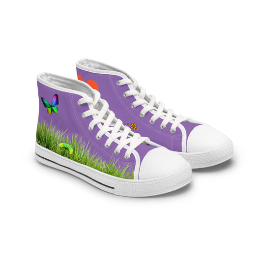 8WOA | SPRING 2024 | Women | High Top Sneakers Violett