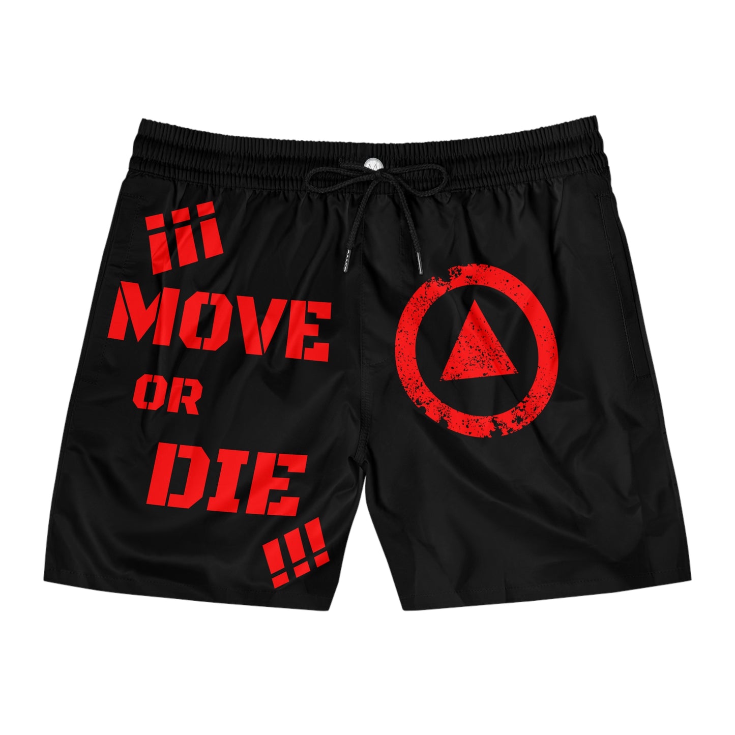 1MOV | ¡¡¡ Move or Die !!! | Men's Shorts (AOP)