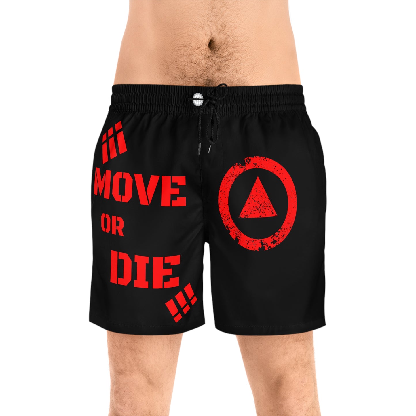 1MOV | ¡¡¡ Move or Die !!! | Men's Shorts (AOP)