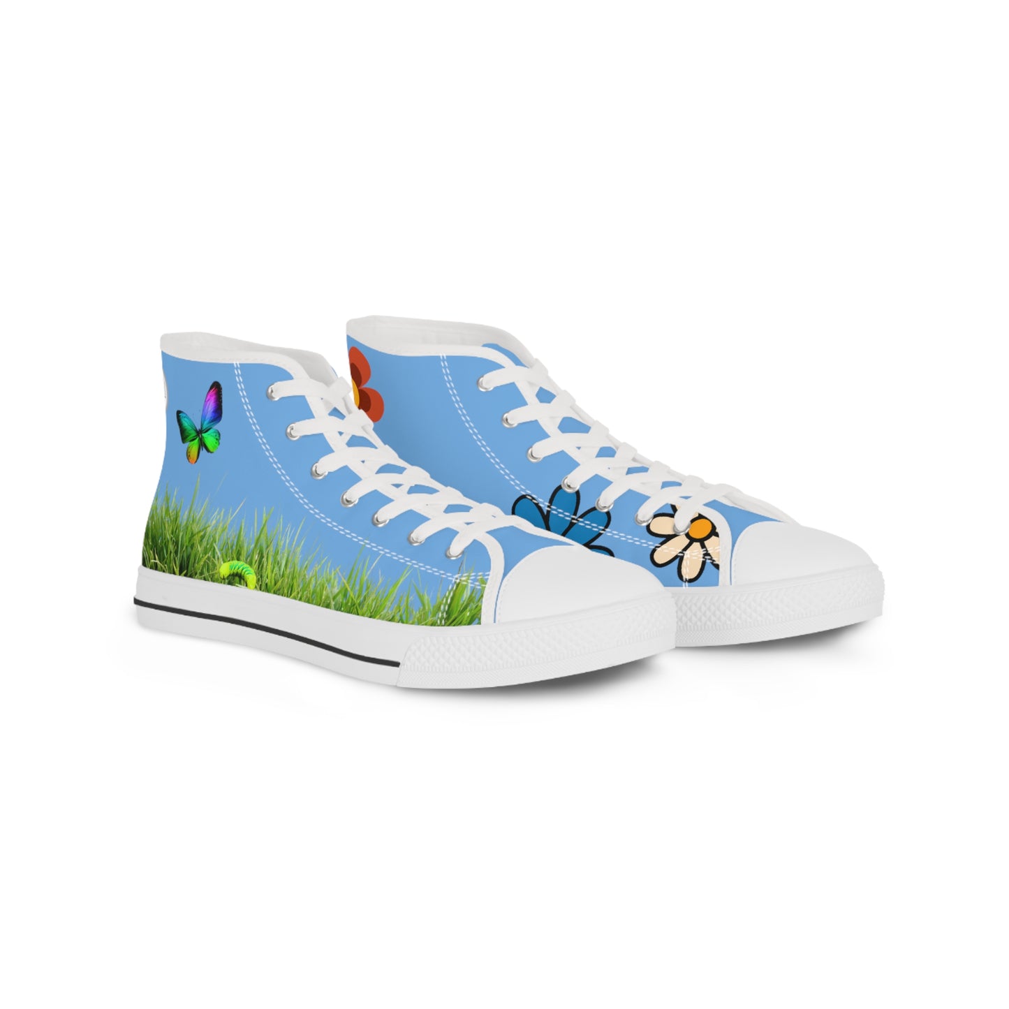 8WOA | SPRING 2024 | Man | High Top Sneakers Blau